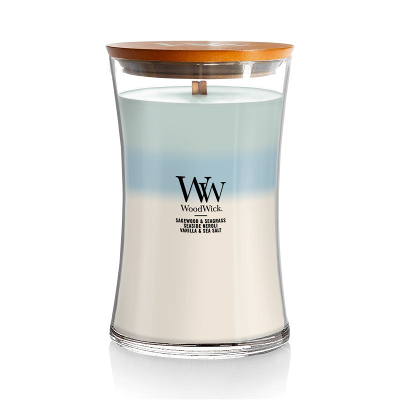 Grande bougie WoodWick Oceanic Trilogy, 21,5 oz
