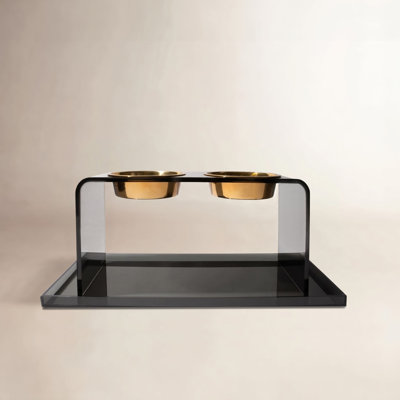 Clear Overflow Feeding Tray