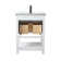 Vicini 24'' Single Vanity with Ceramic Top