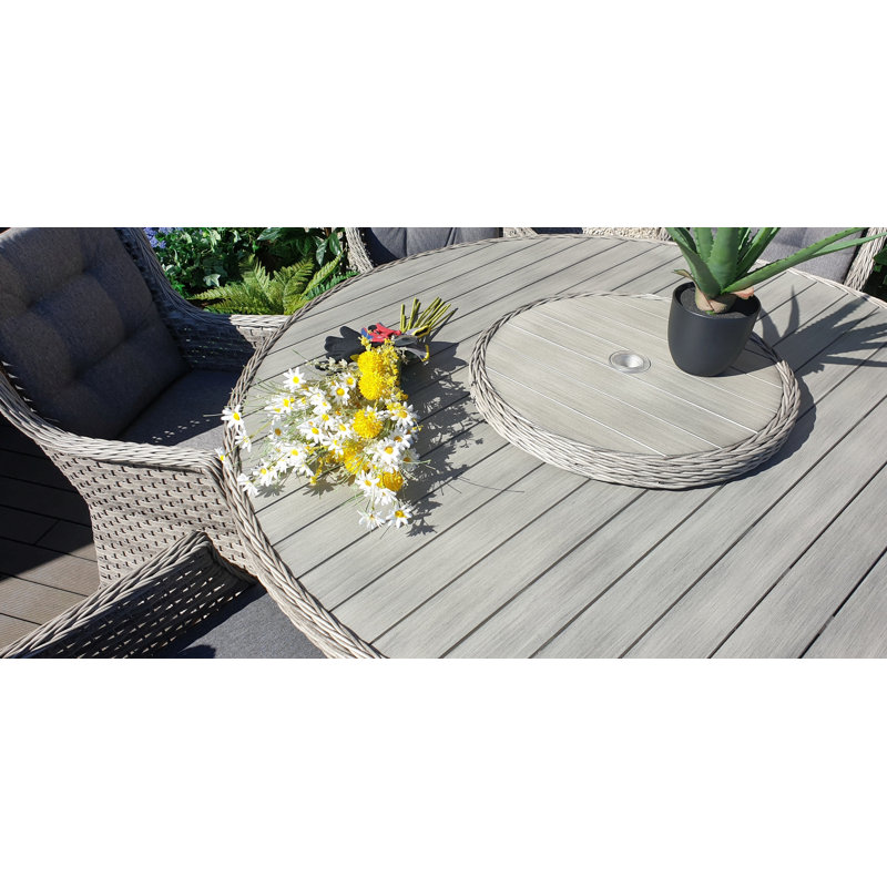 Spaldings 6 Seater Dining Set with Cushions