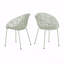 Ensemble de 2 chaises de patio d'extérieur-1462472295