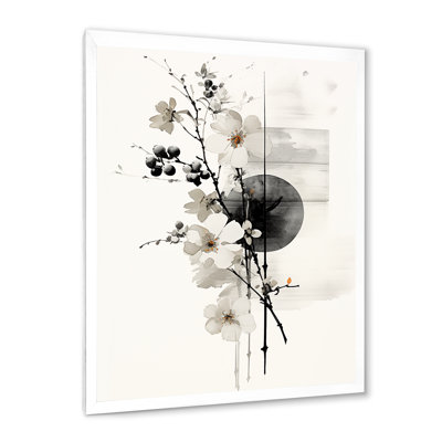 Art asiatique sur toile, impression de style encre Sumi - Chios Asian Art Fashion Sumi