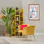  Toile flottante encadrée en forme de vitrail par Incado-2094738390-2094738391