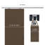 Pocket Door Track Kit Heavy Duty Pocket Door Hardware Track Set 3 Wheels-615466807