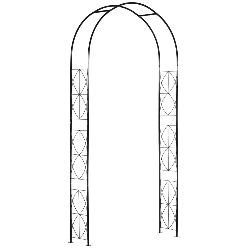Tonnelle en métal l 44,9 po x P 11,8 po