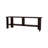 Stained Walnut TV Stand with Open Storage