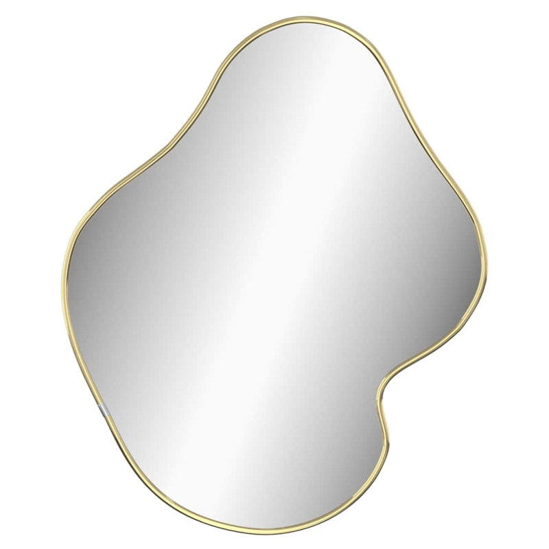 Wall Mirror, Gold, 50 cm H x 40 cm W