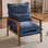 Chaise avec accoudoirs Masson Chenille