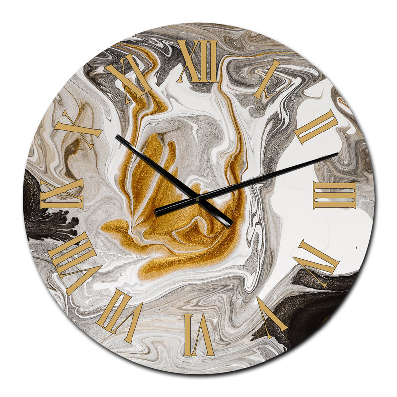 Horloge murale surdimensionnée, Moyen