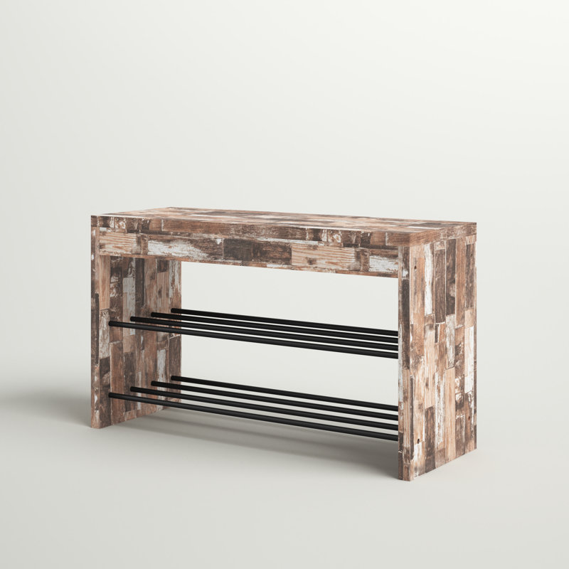 6 Pair Shoe Storage Bench