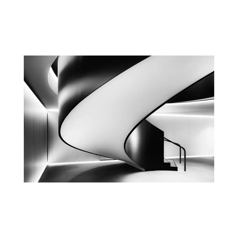 Staircase by Darren Kelland - Wrapped Canvas Print, 101.6 cm H x 66.04 cm W x 3.175 cm D