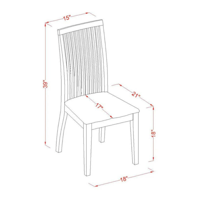 Ensemble de salle à manger 9 pièces comprenant une table de salle à manger rectangulaire avec rallonge papillon et 8 chaises de cuisine, 42 po x 78 po, lin blanc