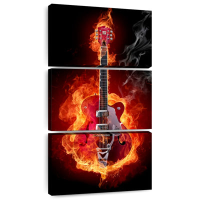 Fiery Guitar