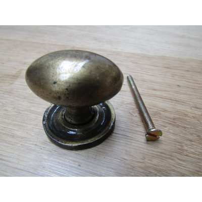 Clem 25mm Length Oval Knob