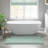 1 PCS 100% Cotton Tufted 3000 GSM Reversible Bath Rug Green-102629769