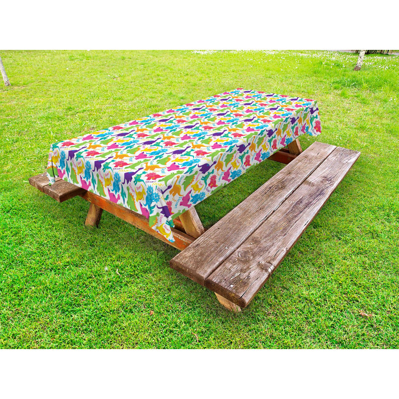 Rectangle No Pattern Polyester Tablecloth