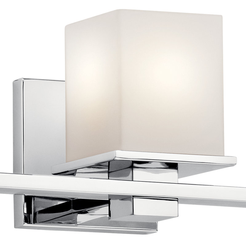 Éclairage pour salle de bain 3 lumières Hardiman, Chrome