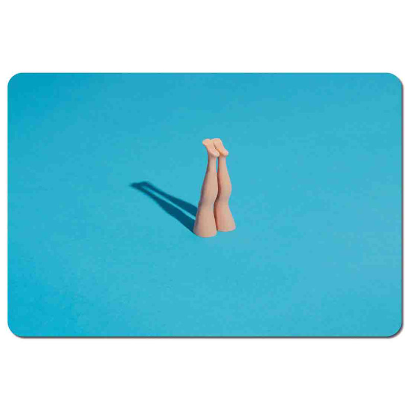 Mirlene Polyester Coated Hardwood Rectangle Placemat