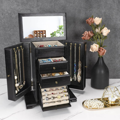 Wood Jewelry Box +