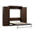 Arlex Pur Queen Bed and Storage Units with Drawers and Doors (115W)-88513651