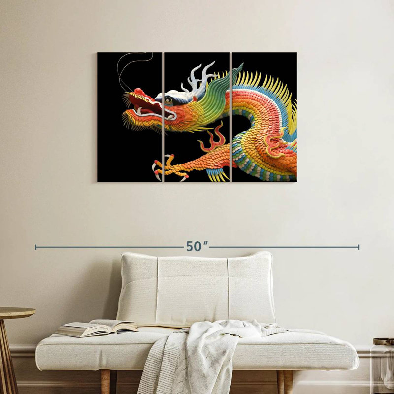 Dragon traditionnel Brampt, H 24 po x l 38 po