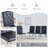 8-Piece Dining Chair Set-114326329