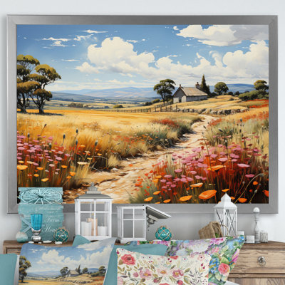 Farm Summer Fauvist Field IV