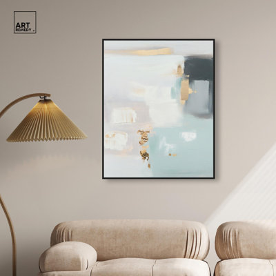 Toile «Misty Luxe I» par Art Remedy
