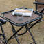 Ensemble de chaises pliantes inclinables