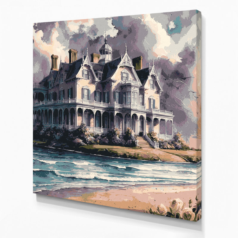 Art mural sur toile bord de mer bord de mer Elite, H 32 po x l 32 po