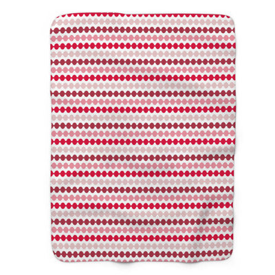 Pink Hearts Aura - 1 Piece Premium Sherpa Blanket