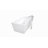 Sara 59'' x 32'' Soaking Acrylic Bathtub-50480637