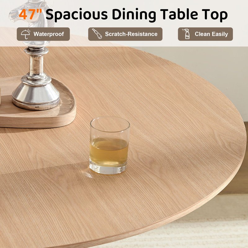 47.24 inch MDF Dining Table Set, 5