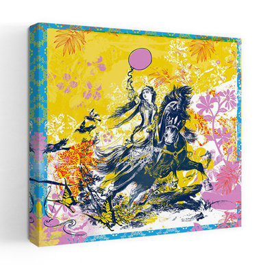 Congin, cheval, art urbain contemporain