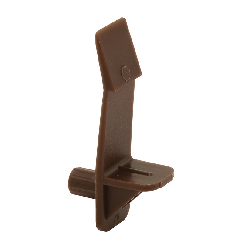 Support de tablette auto-verrouillable avec tablette 3/4 po Prime-Line, 1/4 po, brun