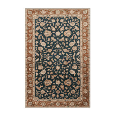 Tapis brun lavable à la machine