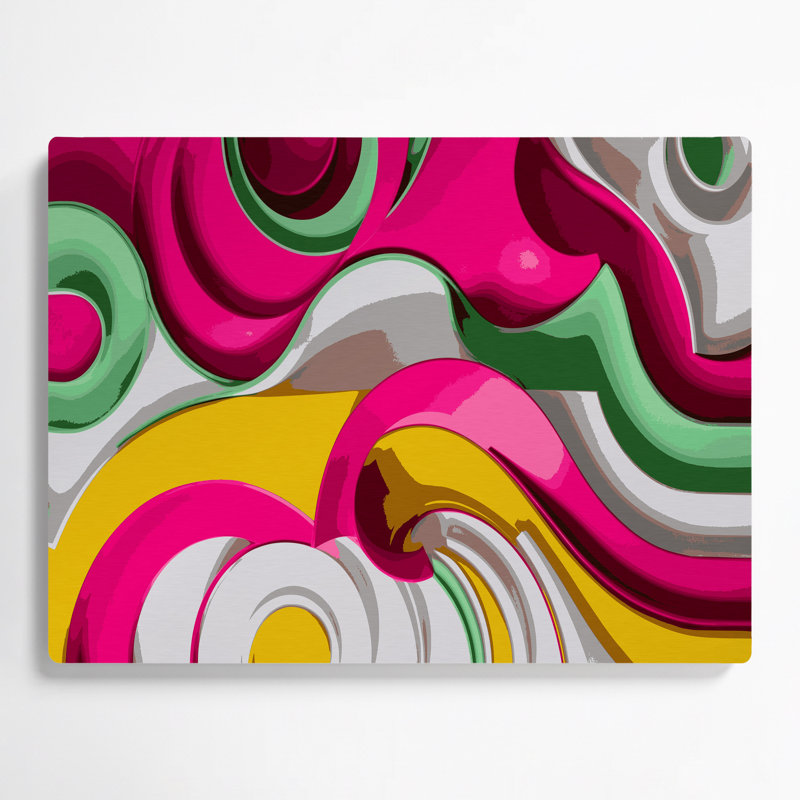 «Biomorphic Abstraction 100», art mural en métal brun, H 16 po x l 20 po