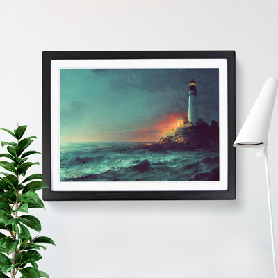 Magical Lighthouse - Single Picture Frame Painting