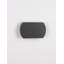 Black Integrated LED Outdoor Armed Sconce