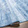 Dirksen Light Blue Machine Washable Area Rug
