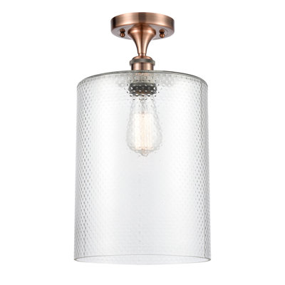 Leilani Glass Semi Flush Mount