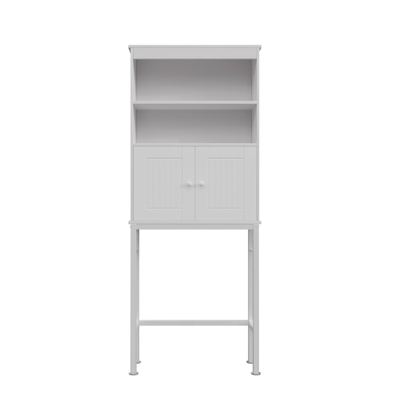 Rangement au-dessus de la toilette l 30,55 po x H 75 po x P 9,84 po Hildah, Armoire du bas