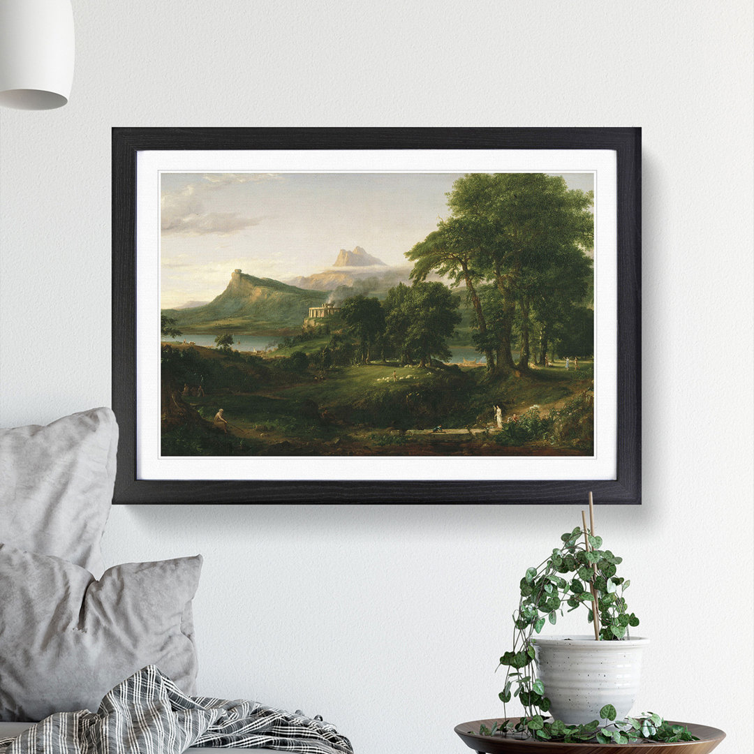 Arcadian by Thomas Cole - Picture Frame Painting
