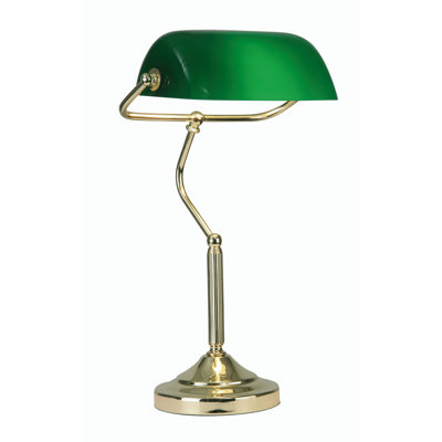 Bratton Metal Bankers Lamp