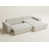 Beige Grey Polyester/Chenille