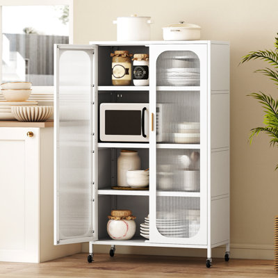 81 cm W Steel Sideboard