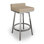Verona Swivel Upholstered Stool with Metal Frame