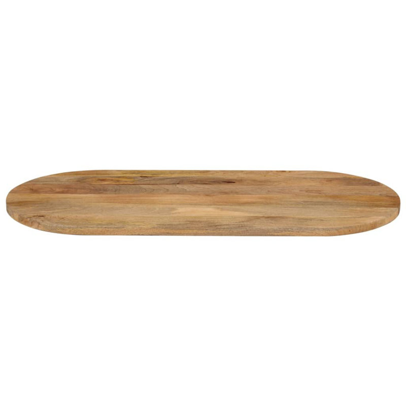 Bois de manguier massif vidaXL, H 1,5 po x l 43,3 po x P 19,6 po