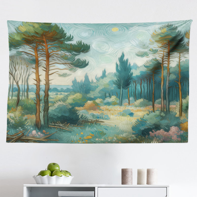 Tapisserie en microfibre, H 30 po x l 45 po