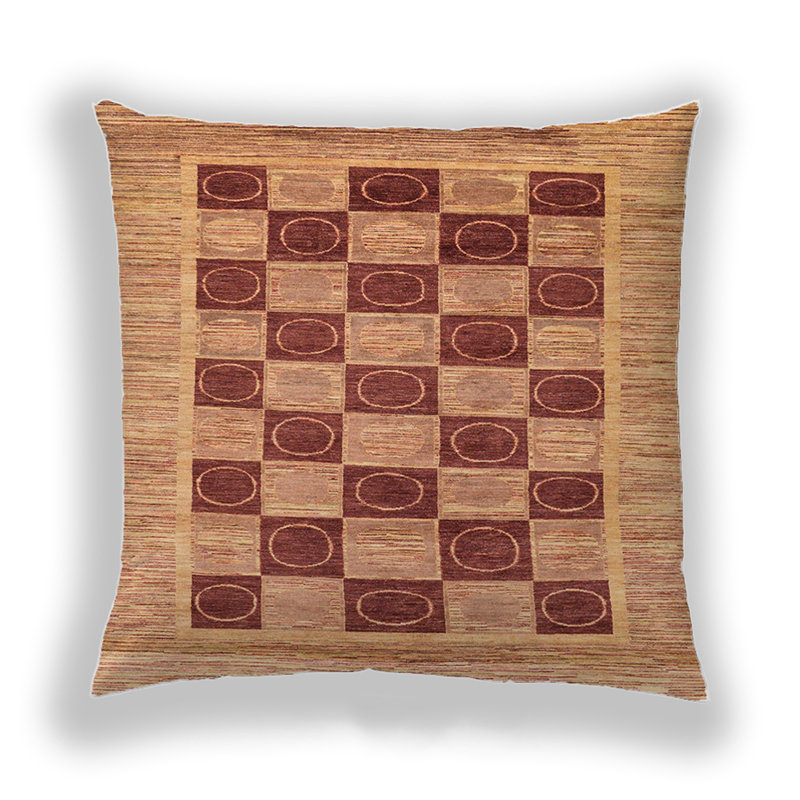 Abstract 3  Throw Pillow, Microsuede